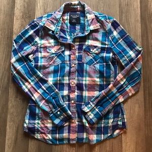 American Eagle plaid shirt